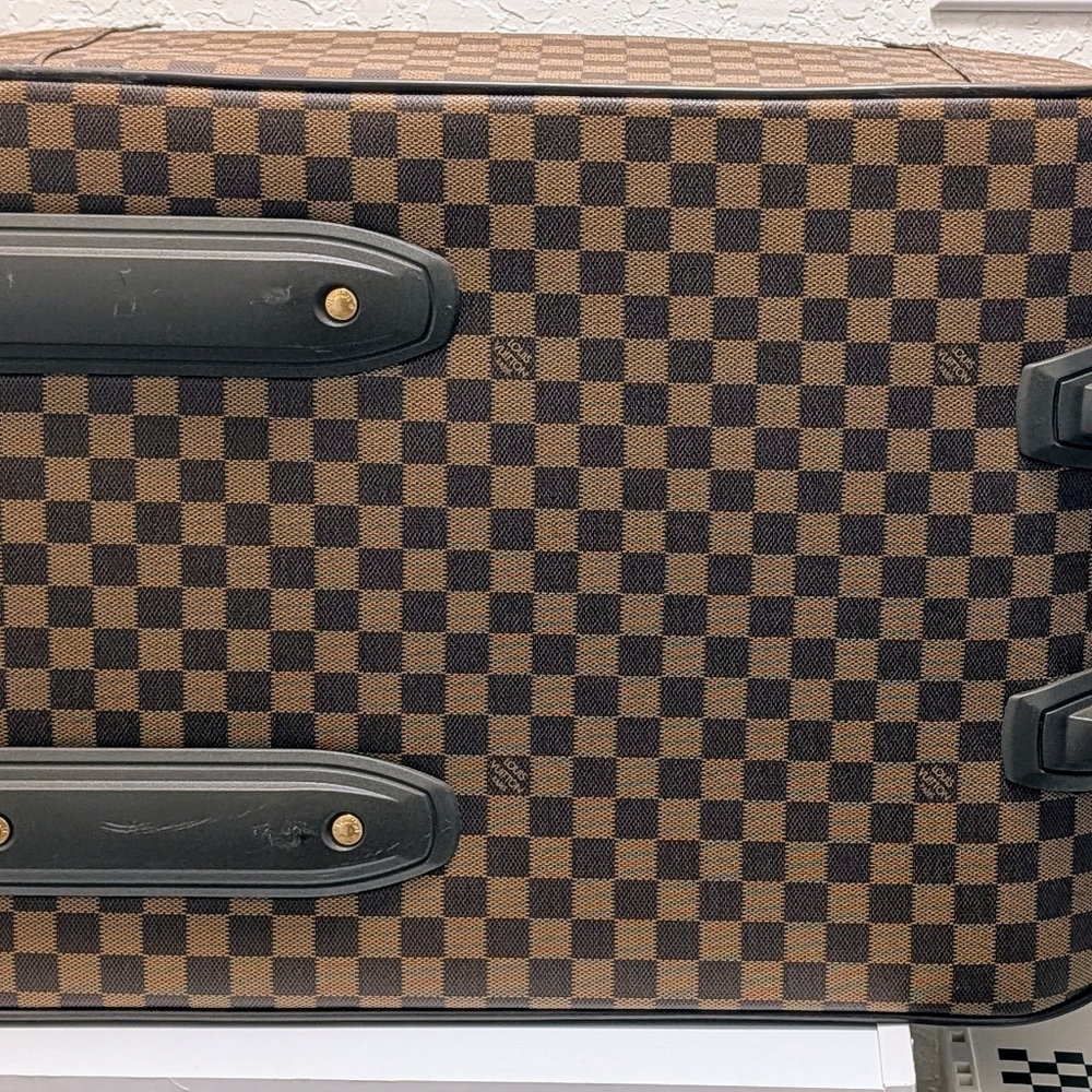 Louis Vuitton Damier Ebene Pegase 55 Rolling Luggage Carry On. - Picture 6 of 12